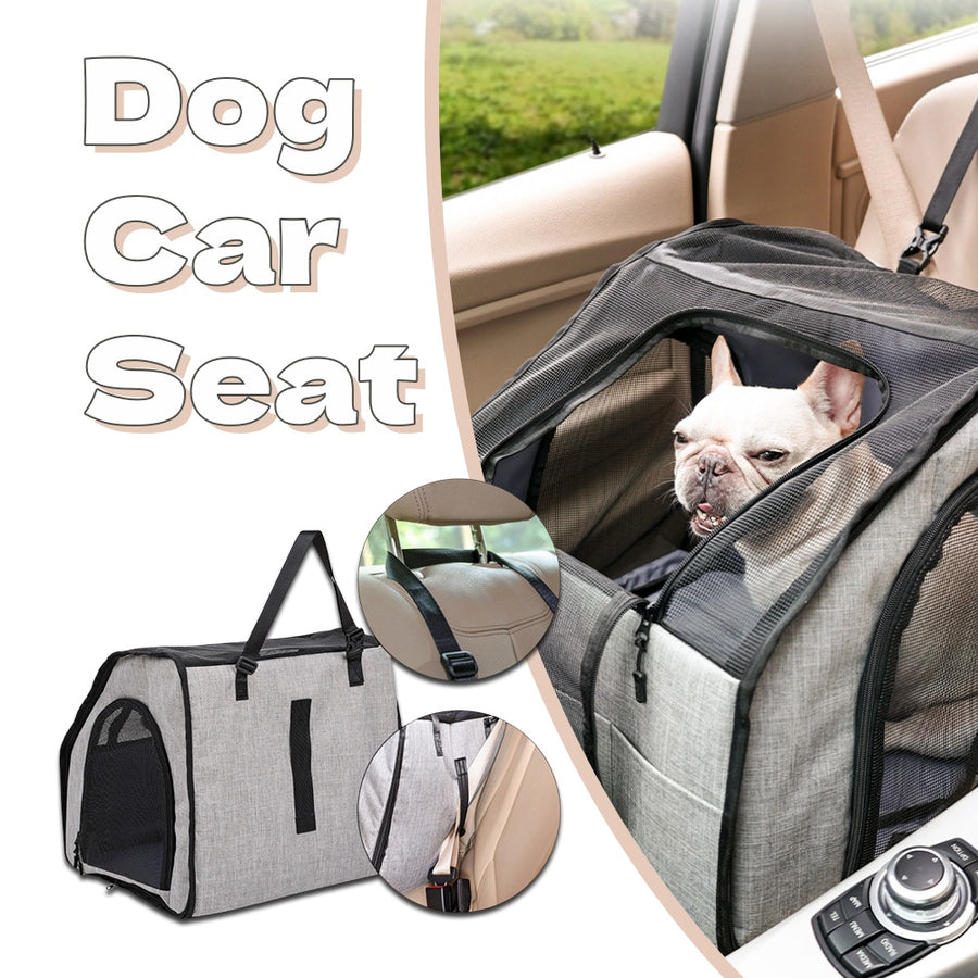 Paws & Palz Portable Foldable Waterproof And Hard-wearing Pet Car Carrier